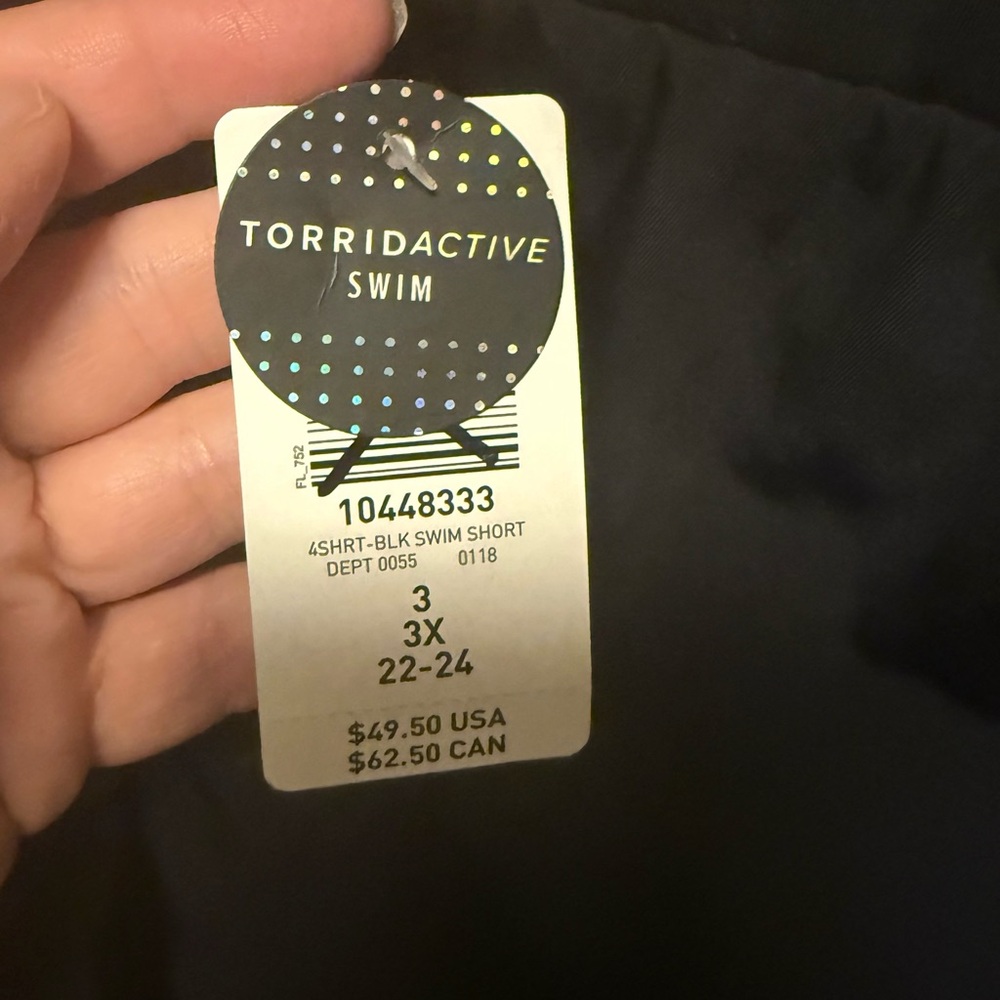 Torrid Black Active Shorts